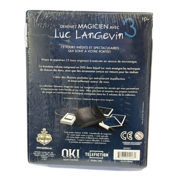 Nwt Devenez Magicien avec Luc Langevin 3 DVD *** French *** - Picture 5 of 8